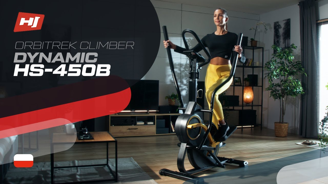 Trenażer eliptyczny HS-450B Dynamic Hop-Sport I Domowy sprzęt fitness