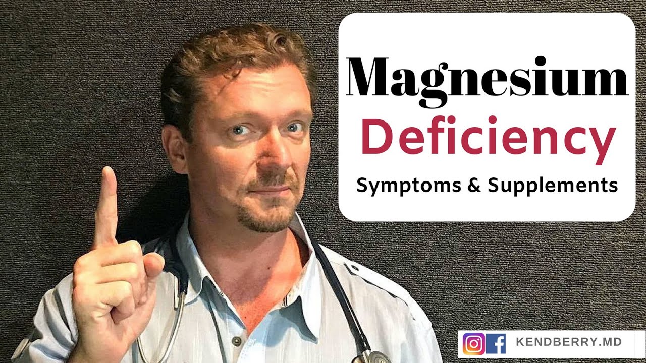 Magnesium Deficiency: Symptoms and Supplements - 2024
