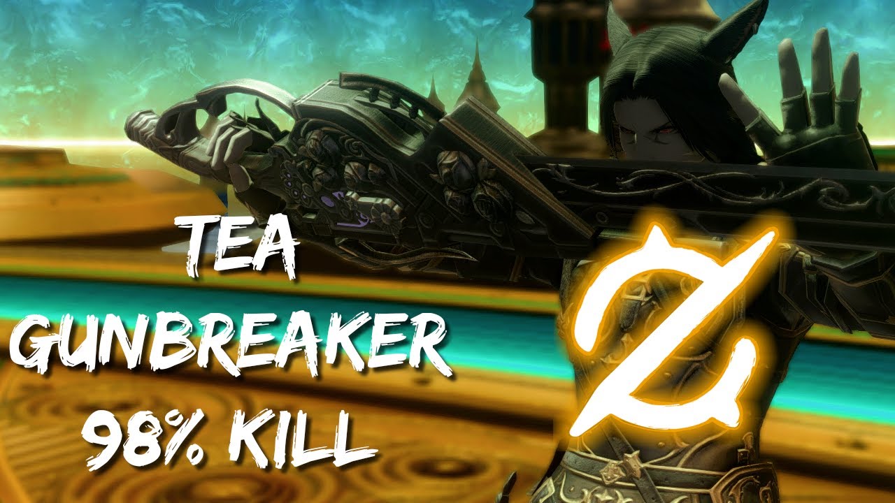 FFXIV - TEA Gunbreaker 98% Kill - Patch 5.5