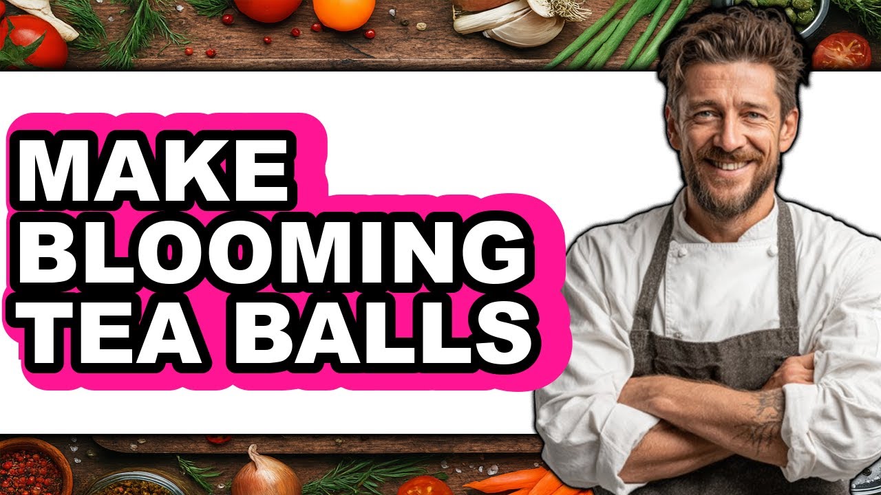 How to Make Blooming Tea Balls - Step By Step