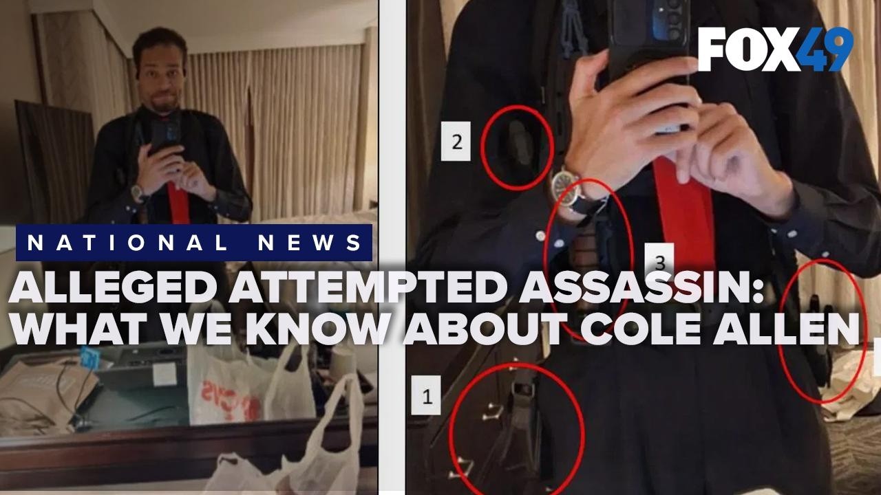 Latest developments on Cole Allen, suspected attempted assassin to President Trump