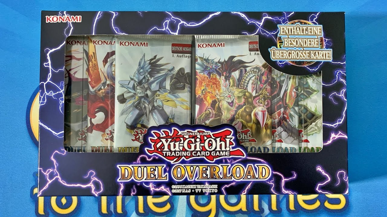 6x DUEL OVERLOAD Box Opening/Unboxing Yugioh Karten