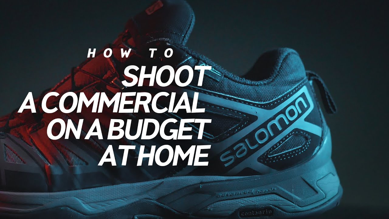 How to Shoot a Commercial on a Budget at Home // BTS