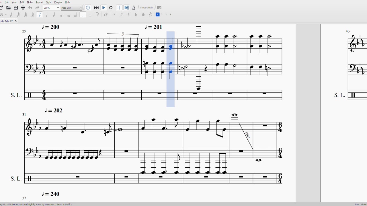 Jingle Bells except it's terrible and made me fail music theory