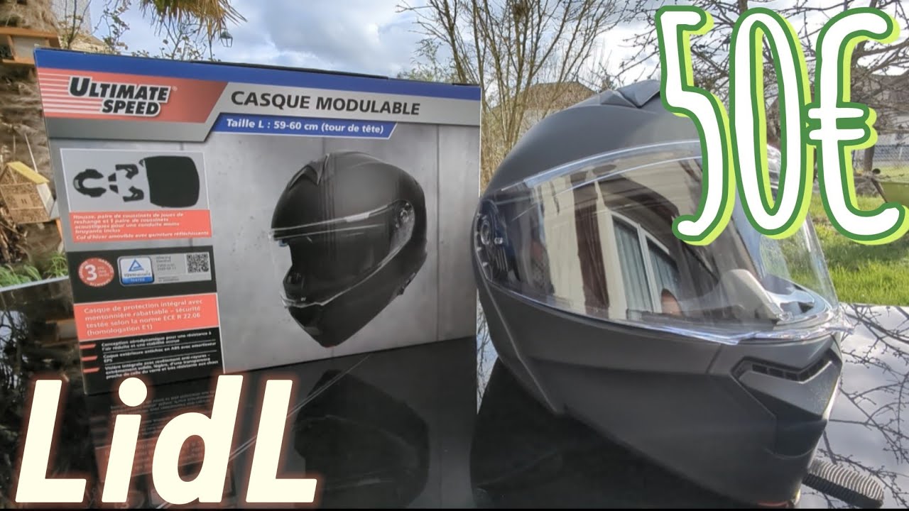 Casque modulable LIDL, présentation et prise.en main
