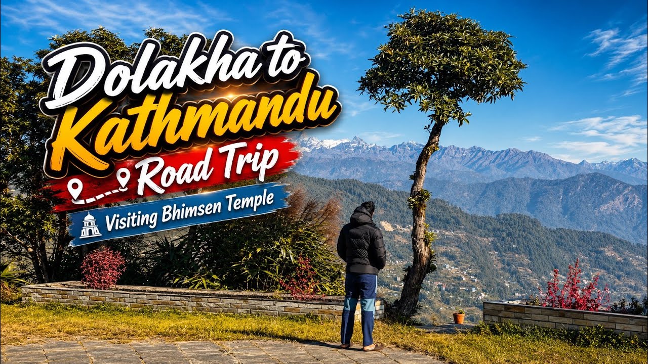 Charikot to Kathmandu by road | Visiting Bhimsen Temple | Charikot Panaroma Resort | Simply Mandy