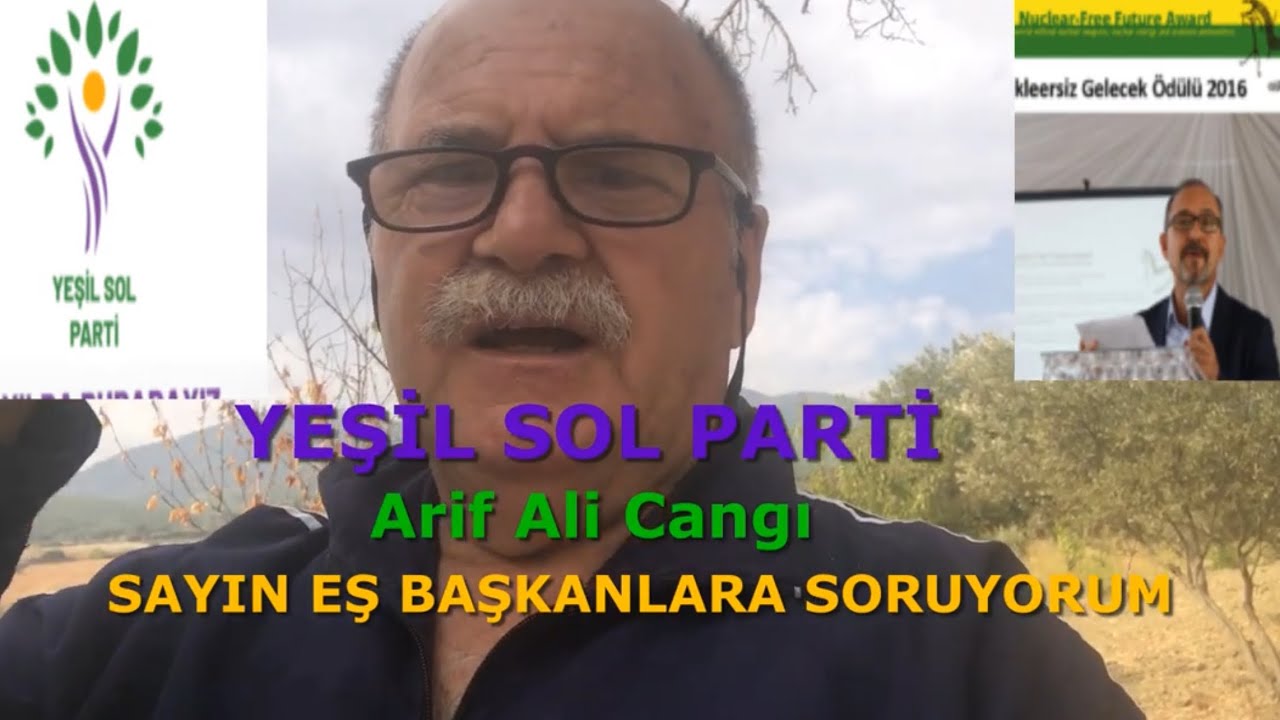 Seçim bitti sesim kaldı 48 YEŞİL SOL PARTİ  Arif Ali ÇANGI