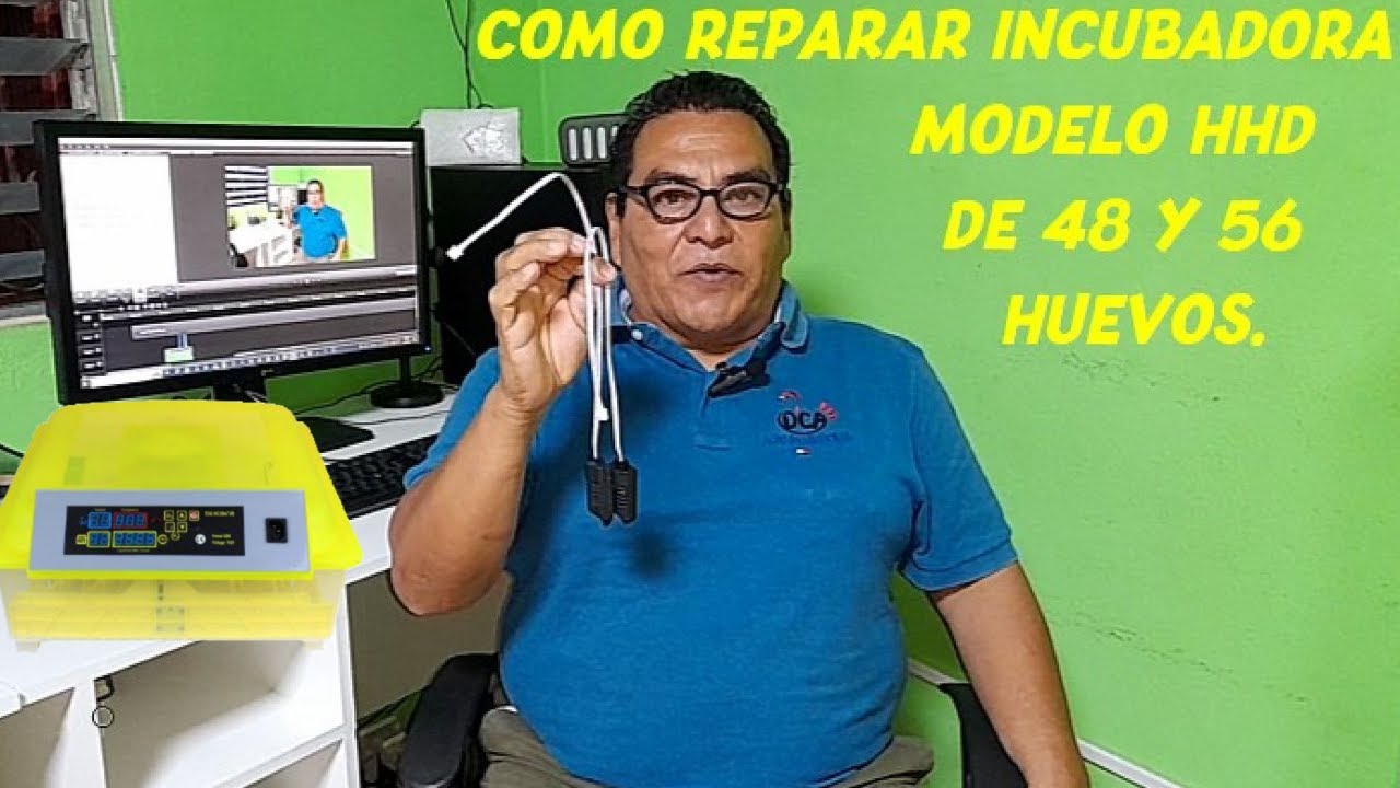 COMO REPARAR SENSOR DE INCUBADORA HHD