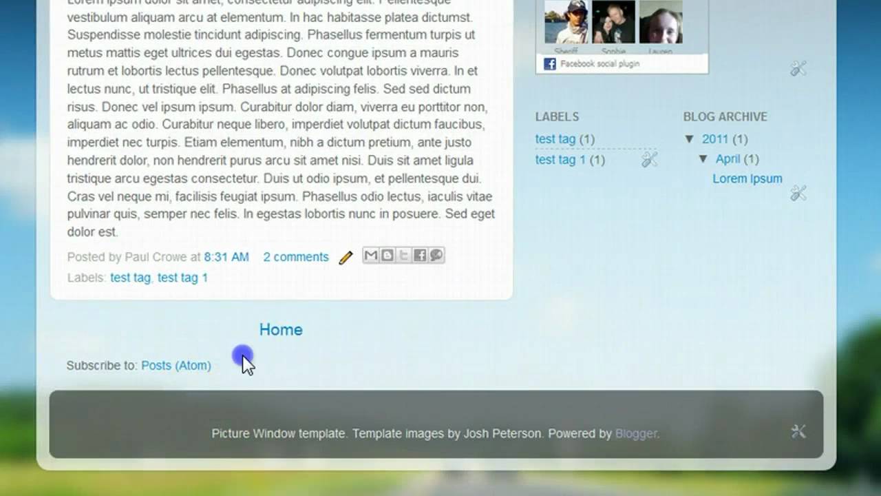 Easy Way To Remove Subscribe To Posts Atom Feed Links On Blogger