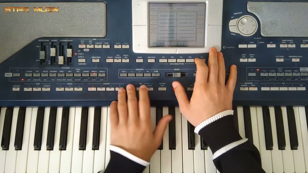 StarDoğu.Set Korg Pa800 256MB Doğu Halay Kurdish Set - Piyanist Rıdvan 2/4 Ritim Tanıtım 1 2022