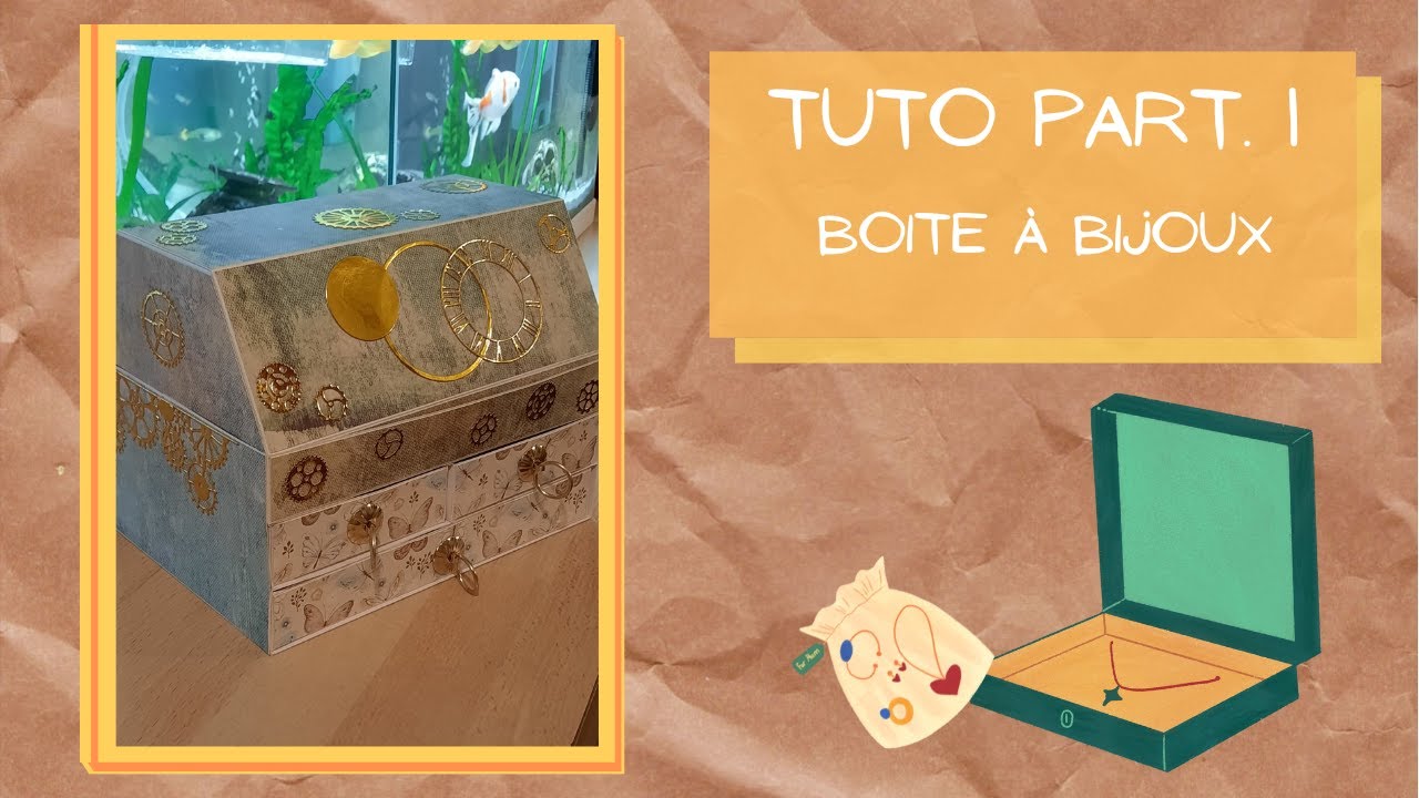 Tutoriel boîte à bijoux part.1