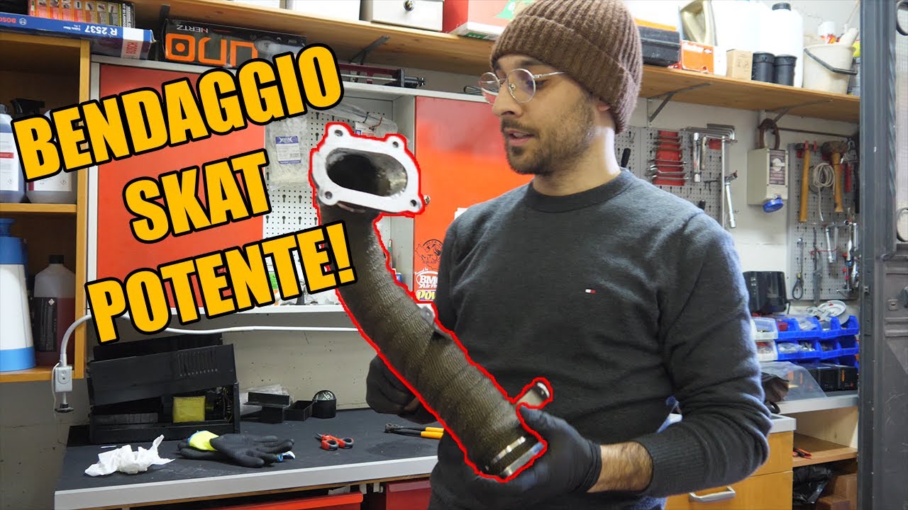 Come BENDARE un Downpipe! [How to wrap downpipe]