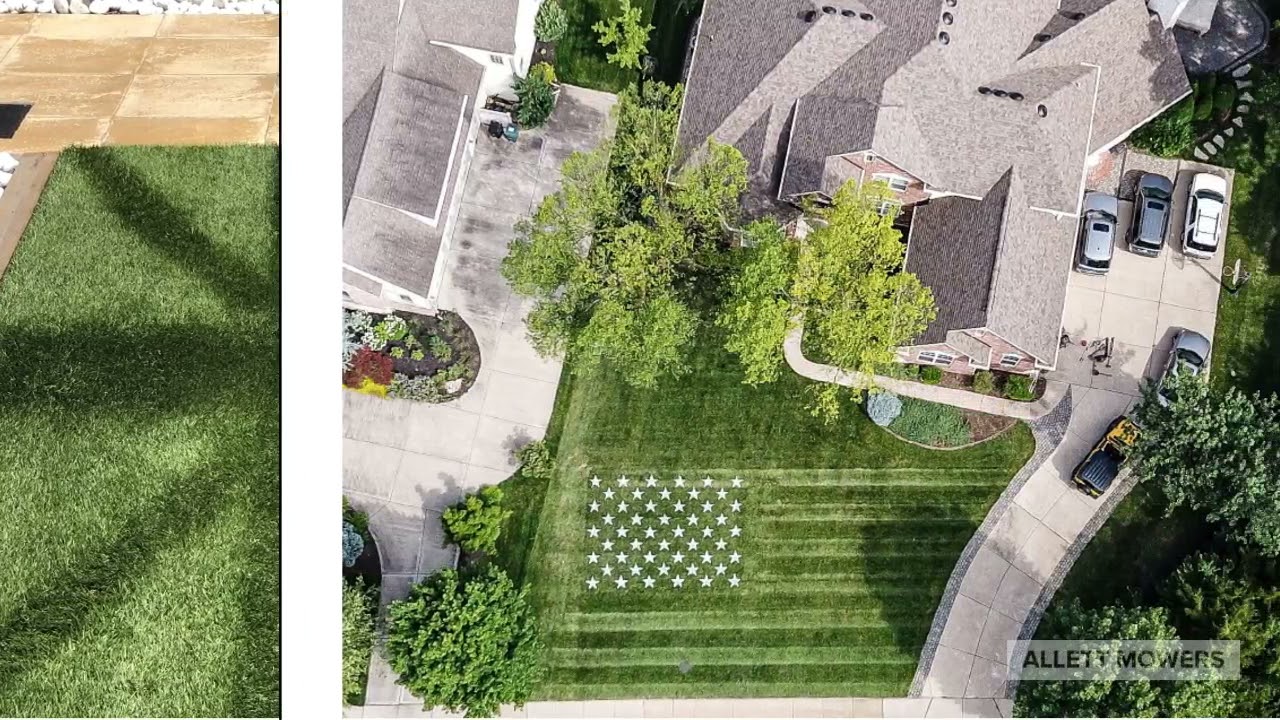 Allett Creative Lawn Stripes Competition- Past Entries