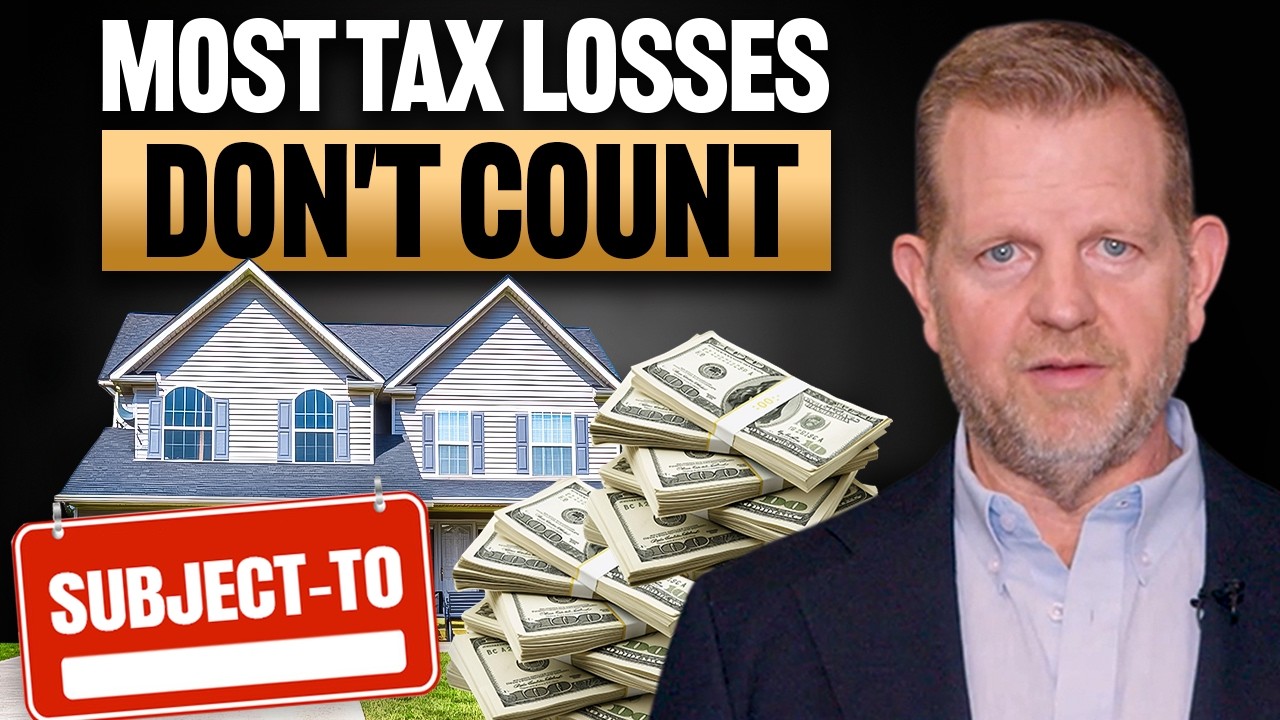 Why Most ‘Subject-To’ Tax Losses Don’t Count (The IRS Rule No One Explains)