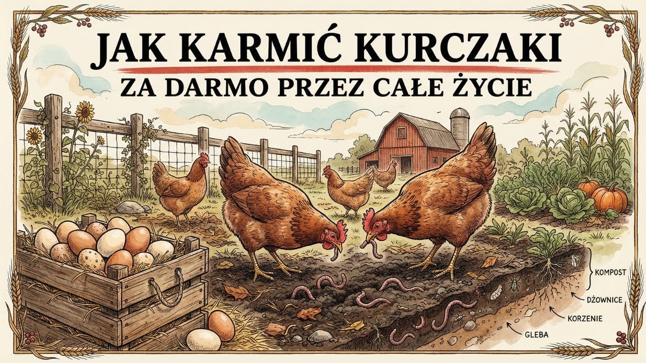 Jak karmić kury za darmo przez cały rok: metoda trzech systemów, ukrywana przed rolnikami