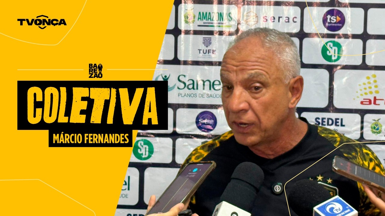 Entrevista coletiva técnico Márcio Fernandes (pós-jogo Nacional x Amazonas)