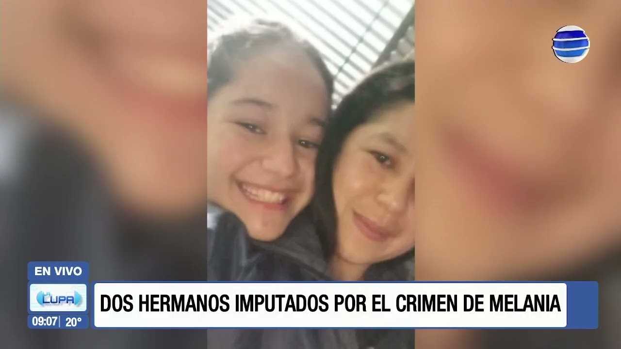 Dos hermanos imputados por el crimen de Melania