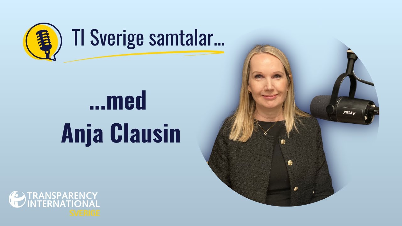 TI Sverige samtalar med Anja Clausin, generaldirektör för Upphandlingsmyndigheten