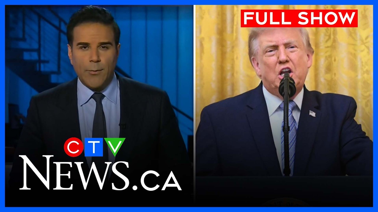 Трамп вводит 50% пошлины для Канады | CTV National News в 23:00 от 20 июля 2026 г.