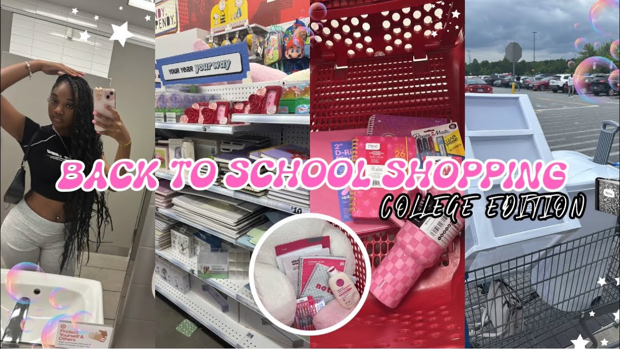 BACK TO SCHOOL SHOPPING + HAUL 📓| college edition | dorm shopping, supplies, makeup + more 