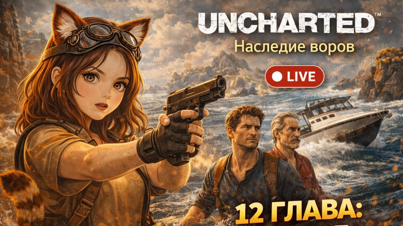 В море ♥ UNCHARTED™: Наследие воров. 5 серия
