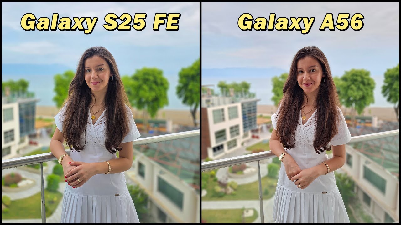 Samsung Galaxy S25 FE vs Samsung Galaxy A56 Camera Test