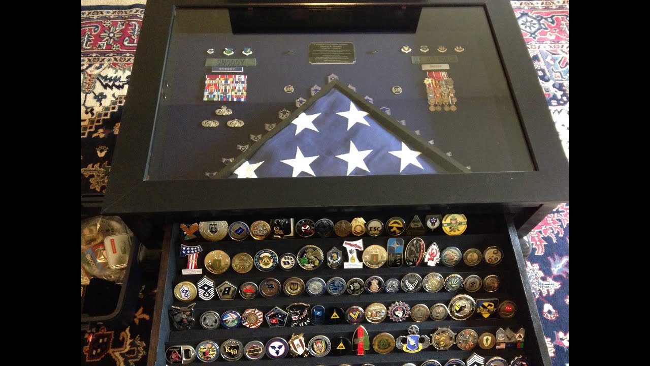 The Chief's Shadow Box Coin Table Build