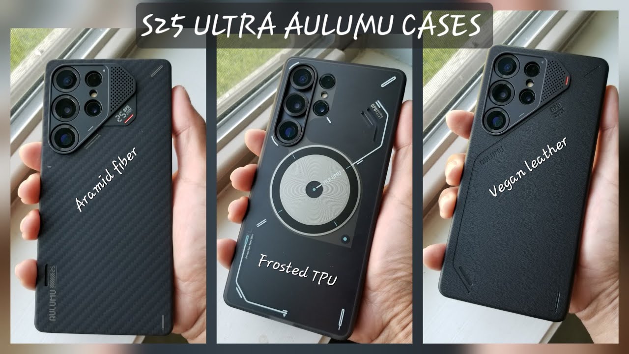 Aulumu Samsung Galaxy S25 Ultra Case Review: Aramid Fiber, Vegan Leather & Frosted!