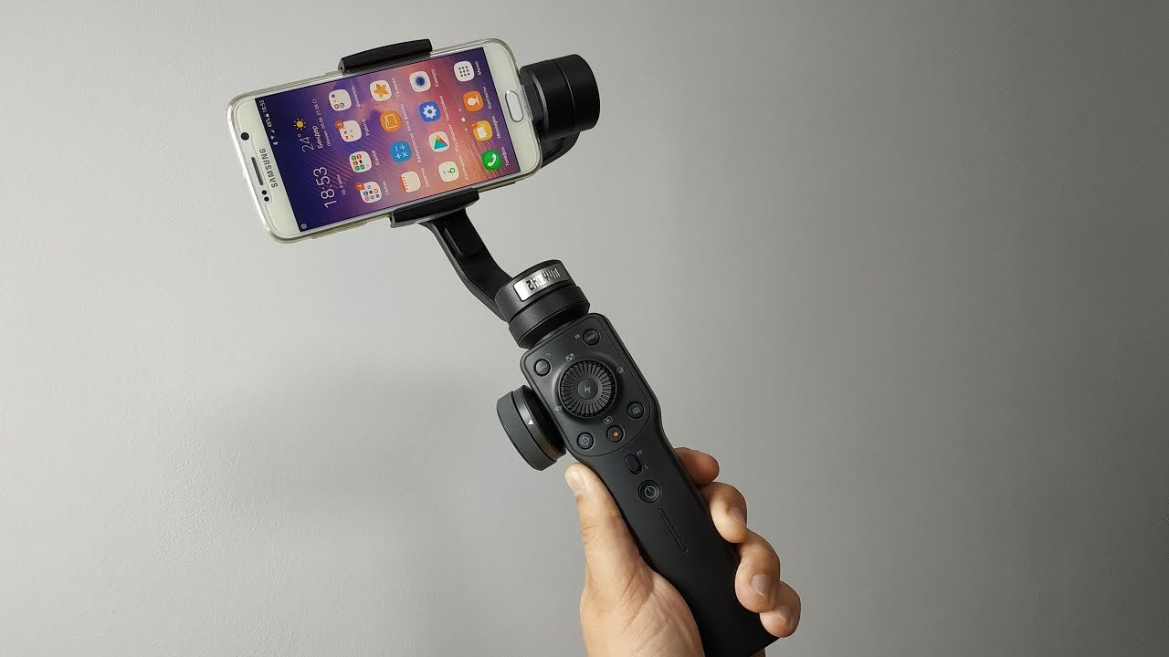 Zhiyun Smooth 4 - трехосевой стабилизатор для смартфона ► Посылка из Китая / JD