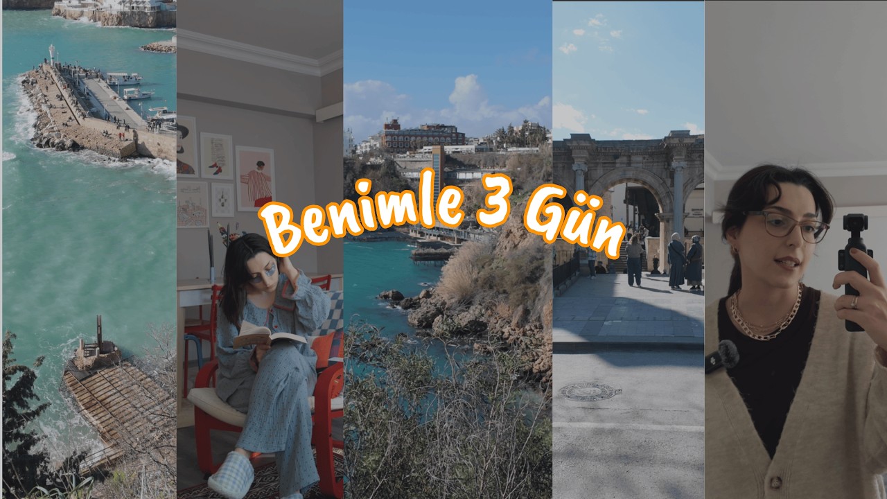 Benimle 3 gün - Kaleiçi Turu, Fruit Pops Denemesi, Hamnet, Kitap Alışverişi