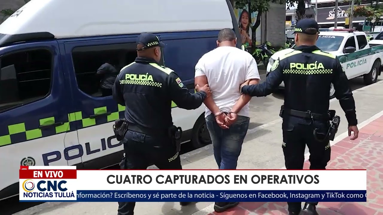 🚔 Plan Candado permitió tres capturados por hurtos y porte ilegal de armas en Jamundí.