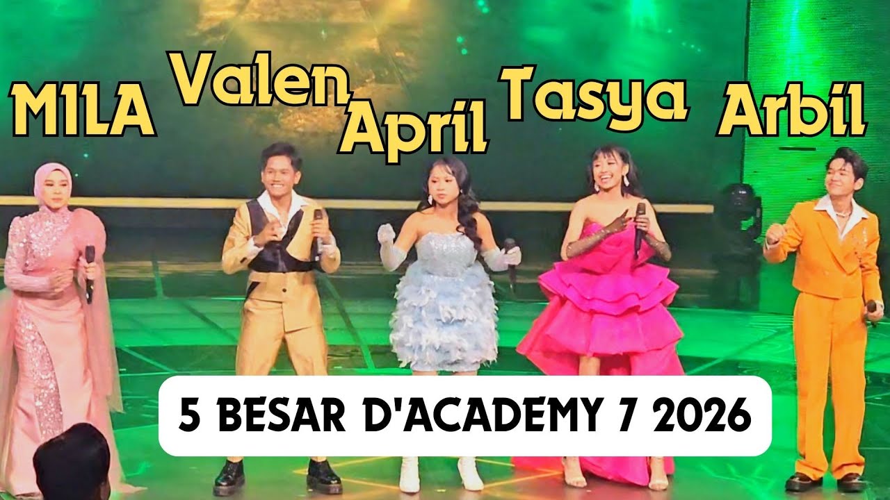 "5 Besar D'Academy 7" Live at Indosiar 2026