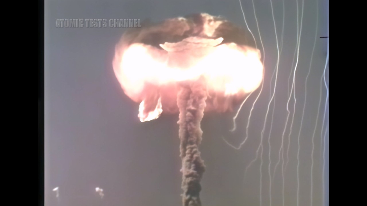 REMASTERED VIDEO OF ATOMIC BLAST AT NEVADA