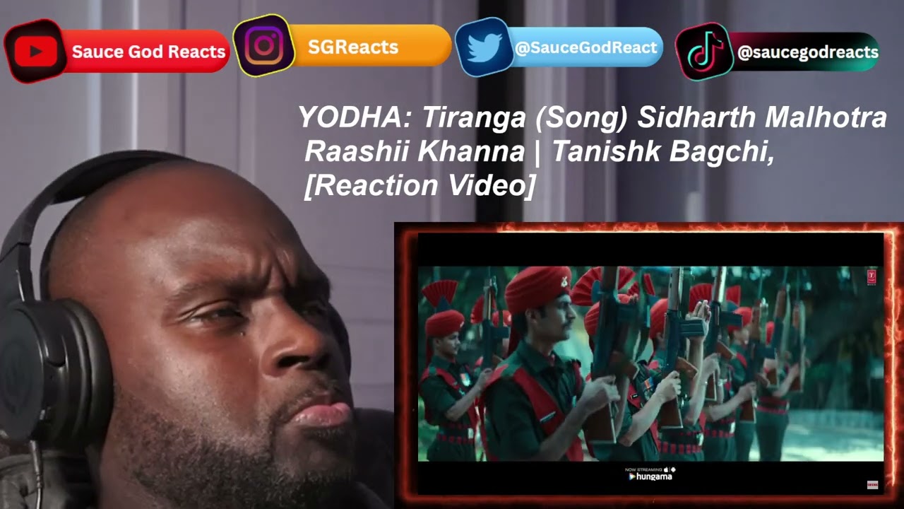 YODHA: Tiranga (Song) Sidharth Malhotra, Raashii Khanna | REACTION