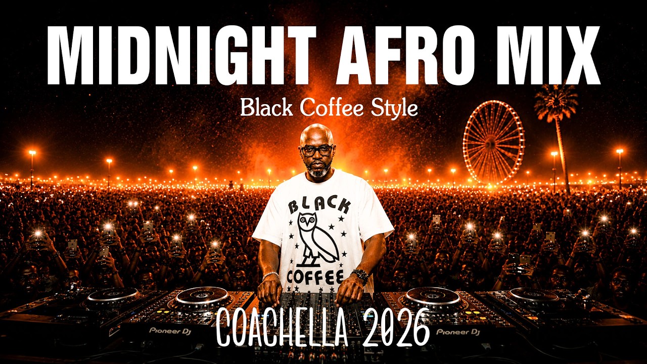 AFRO HOUSE 2026 🌙 Midnight Festival Vibes | Black Coffee Style 🔥