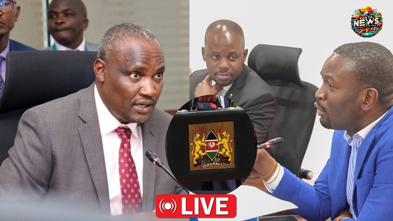 Live: Treasury CS John Mbadi Facing the Public Accounts Senate Committee