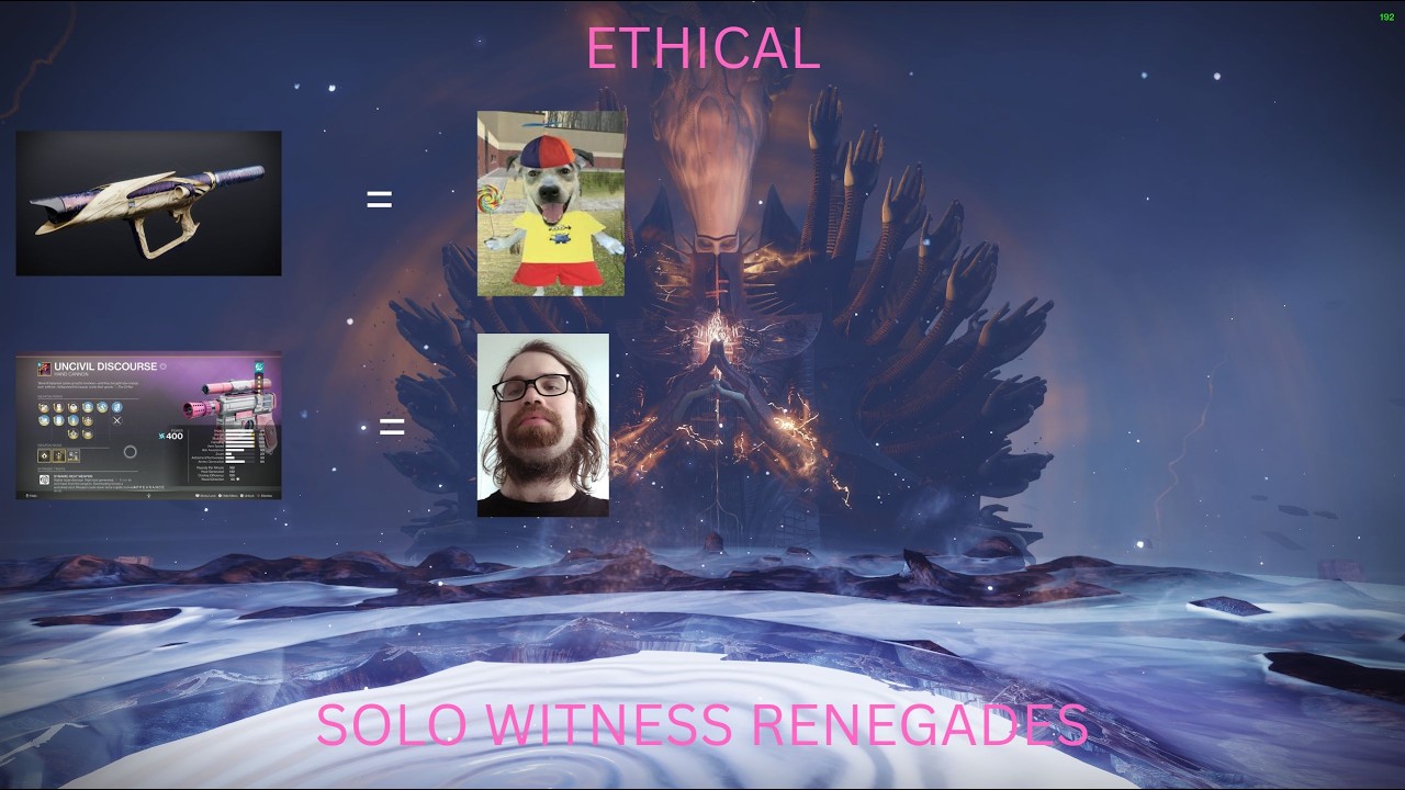 Ethical Solo Witness Renegades