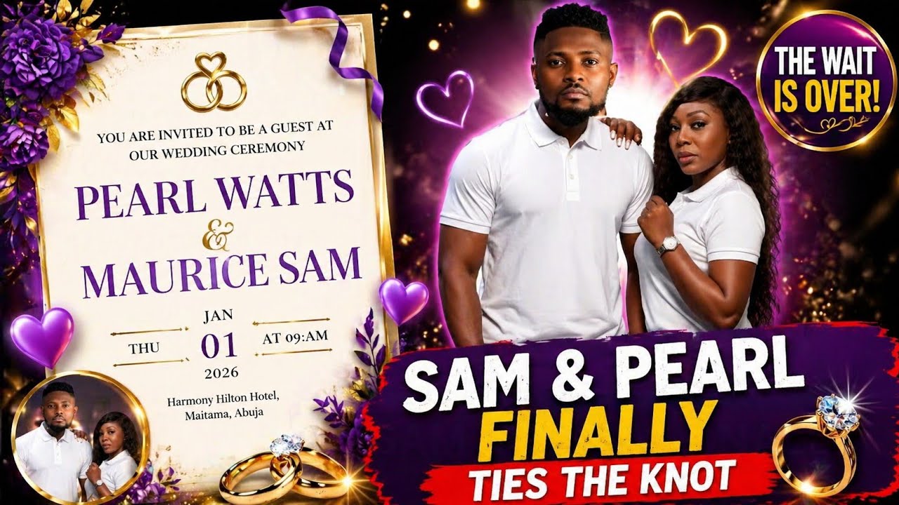 Wedding Bells! Maurice Sam and Pearl Watts Tie the Knot in Stunning Ceremony