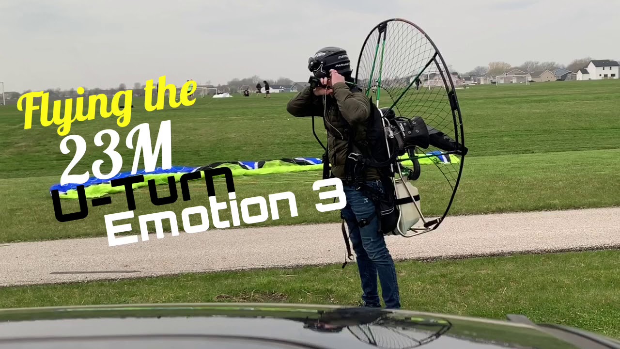 Slowest wing ever? Maybe! Flying the U-Turn Emotion 3