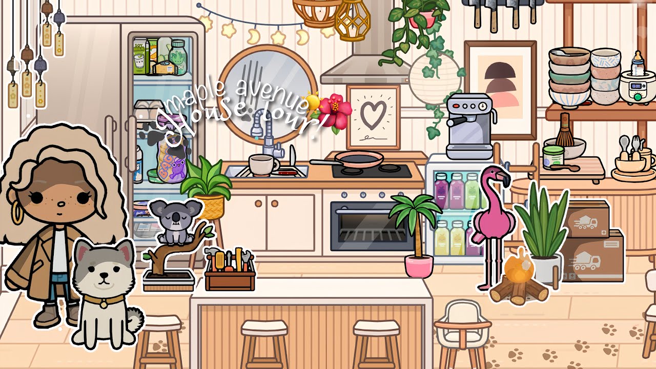 * AESTHETIC * maple avenue house tour◡̈🐾☀️🌺🏡