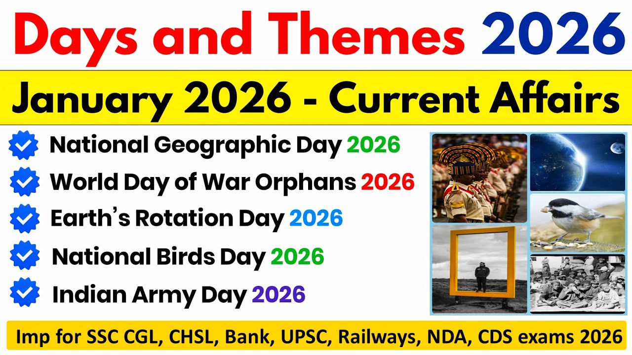 Дни и темы января 2026 года | Важные дни и темы января 2026 года | Актуальные события января 2026...