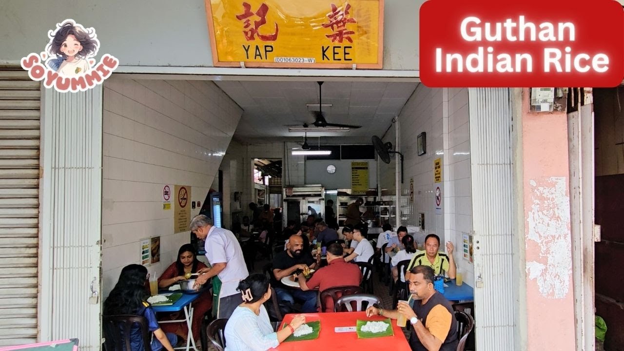 100 Yrs! Klang OLDEST Indian Mix Rice, KFC Crispy Fried Banana Fritters! - Malaysia Street Food