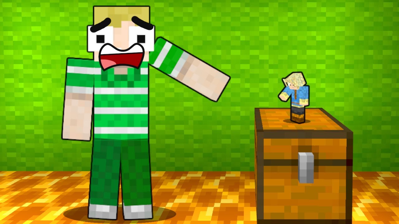 Jeg Er LILLE i Emils Base!! - Dansk Minecraft