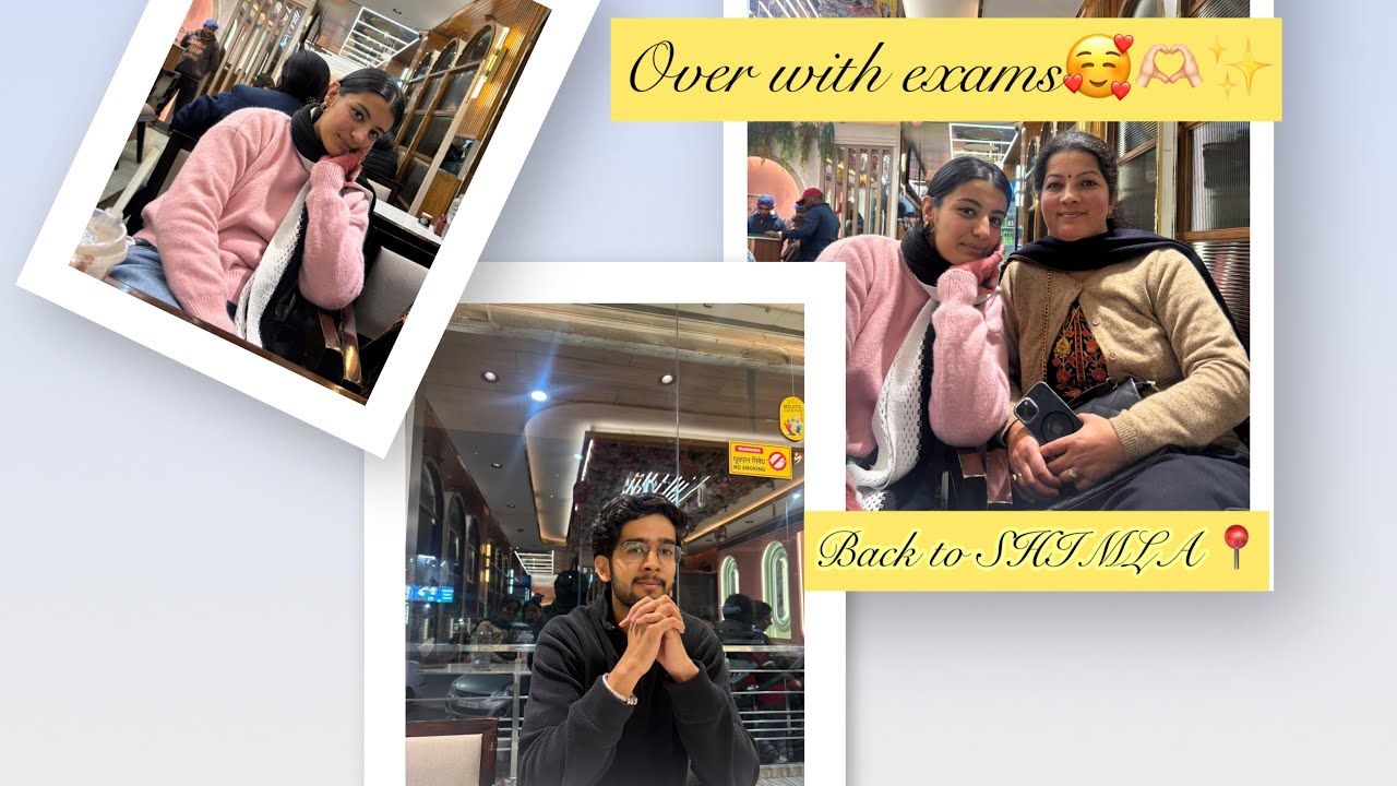 First vlog of 2026🧿🥰 over with exams and back to Shimla ✨ Anaya or dadi ki fight😱