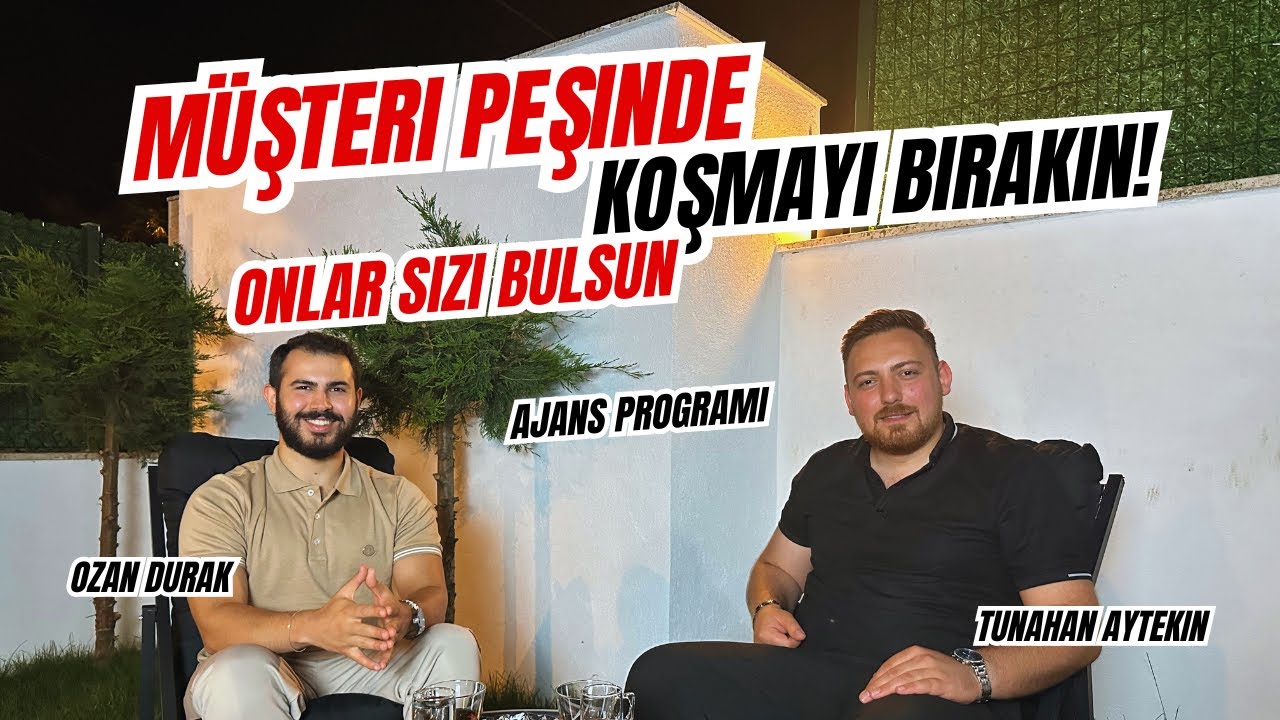 İlk Görüşmede Satış Yapma! | Bu Adımları Uygula, Müşteri Teklifi Senden İstesin - Ajans Programı