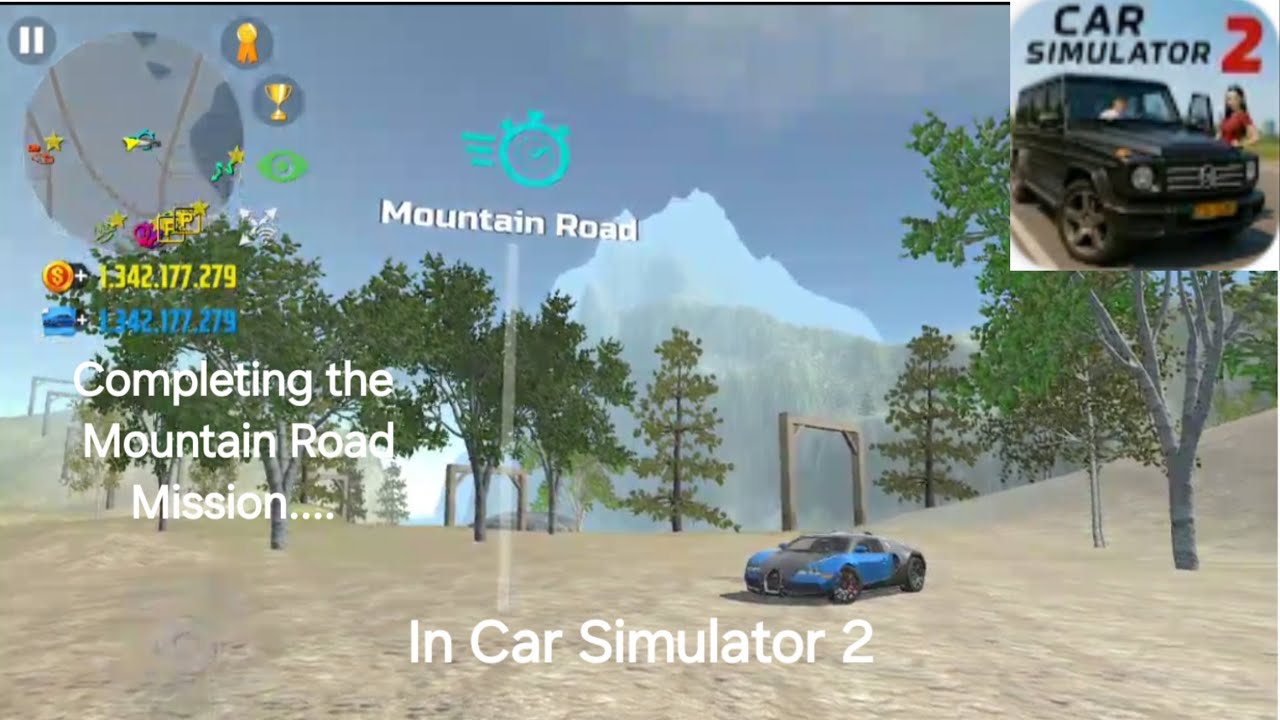 Completing the Mountain Road mission | Car Simulator 2 | Global Gaming Official 