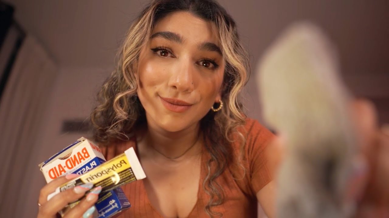 ASMR | Mommy Heals Your Wounds After A Fight POV🩹