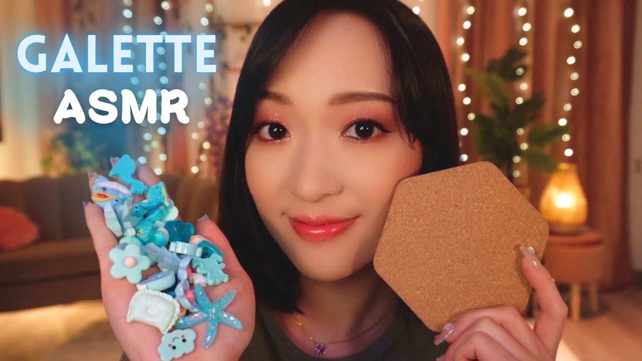ASMR 🎀 On fabrique une nouvelle GALETTE 😍 (trigger board)