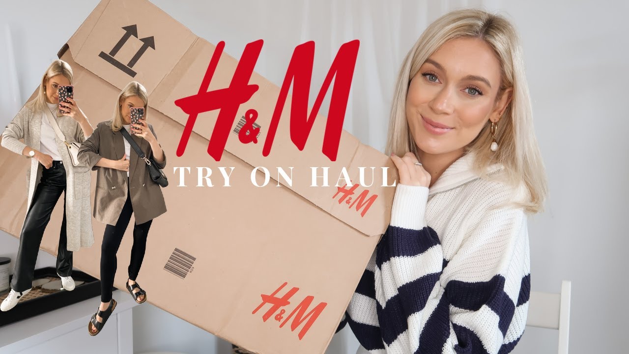 H&M TRY ON HAUL FEBRUARY 2022!! TRANSITIONAL STAPLES WINTER TO SPRING!
