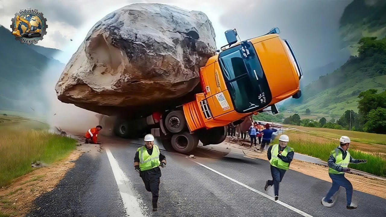Idiots with Fast Trucks: Heavy Equipment Fails | Extreme Oversized Truck Transport #5